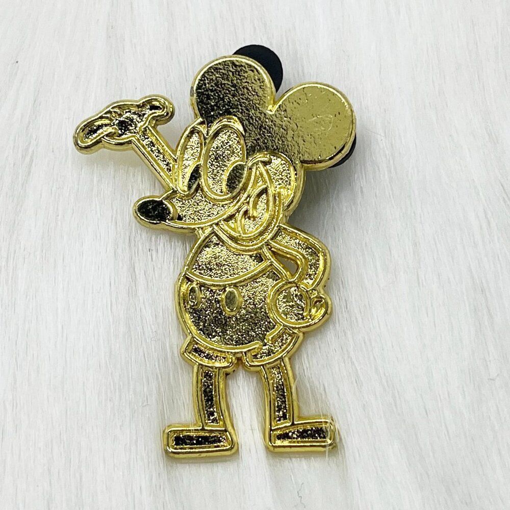 🔮 5/$25 Disney Gold Classic Mickey Mouse Pin